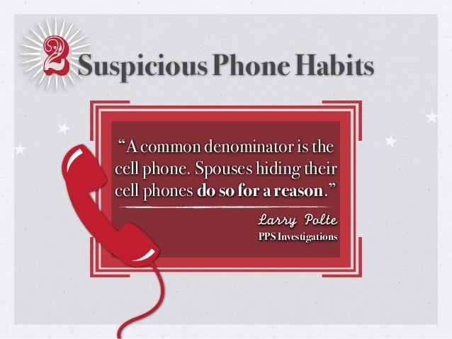 Catch a Cheater – Signs of a Cheating Spouse